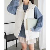 ホワイト | パディングベスト | WEGO【WOMEN】