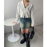 WZIPスターモチーフニット | WEGO【WOMEN】 | 詳細画像4 
