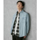 デニムウエスタンシャツ(LS) | WEGO【MEN】 | 詳細画像1 