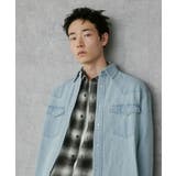 デニムウエスタンシャツ(LS) | WEGO【MEN】 | 詳細画像4 