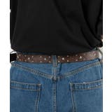Mヴィンテージスタッズベルト | WEGO【MEN】 | 詳細画像4 