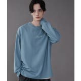 ブルー | ドライポリアンサンブルプルオーバーシャツ(LS) | WEGO【MEN】