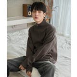 ダークグレー | ミラノリブハーフジッププルオーバー | WEGO【MEN】