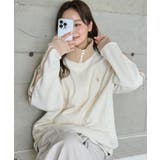 ホワイトその他 | USPOLOフリースハーフジッププルオーバー | WEGO【WOMEN】