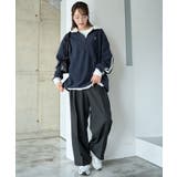 USPOLOフリースハーフジッププルオーバー | WEGO【WOMEN】 | 詳細画像3