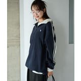 USPOLOフリースハーフジッププルオーバー | WEGO【WOMEN】 | 詳細画像6
