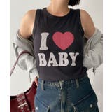 ブラック | ILOVEBABYタンク | WEGO【WOMEN】
