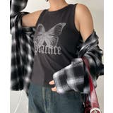 バタフライプリントタンク | WEGO【WOMEN】 | 詳細画像6 