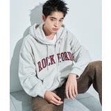 オートミール | ワッペンロゴジップパーカー | WEGO【MEN】