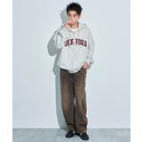 ワッペンロゴジップパーカー | WEGO【MEN】 | 詳細画像3 