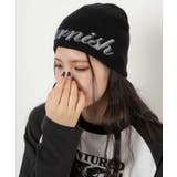 ブラック | ロゴプリントシングルニットワッチ | WEGO【WOMEN】