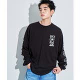 ブラック | DUCKDUDE SUNFLOWER L/S TEE | WEGO【MEN】