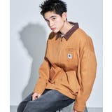 ブラウン | ワーカーズZIPジャケット | WEGO【MEN】