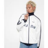 オフホワイト | 別注FILAライントラックジャケット | WEGO【MEN】