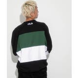 別注FILAパネル切替プルオーバー | WEGO【MEN】 | 詳細画像7