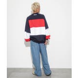 別注FILAパネル切替プルオーバー | WEGO【MEN】 | 詳細画像17
