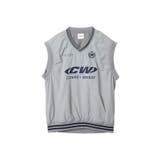 グレー | ナイロンVネックベスト | WEGO【MEN】