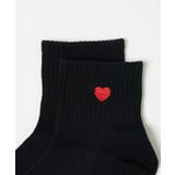 モチーフ刺繍アンクル底パイルソックス | WEGO【WOMEN】 | 詳細画像5