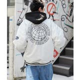ホワイト | パテッドワッペンスタジャン | WEGO【MEN】