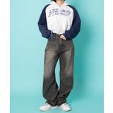 カレッジロゴラグランジップパーカー | WEGO【WOMEN】 | 詳細画像8