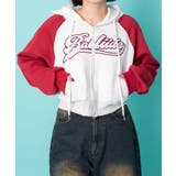 カレッジロゴラグランジップパーカー | WEGO【WOMEN】 | 詳細画像9