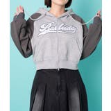 カレッジロゴラグランジップパーカー | WEGO【WOMEN】 | 詳細画像12