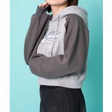 カレッジロゴラグランジップパーカー | WEGO【WOMEN】 | 詳細画像13