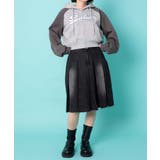 カレッジロゴラグランジップパーカー | WEGO【WOMEN】 | 詳細画像14