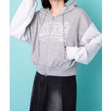 グレー | チアロゴWジップパーカー | WEGO【WOMEN】