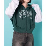 チアロゴWジップパーカー | WEGO【WOMEN】 | 詳細画像5