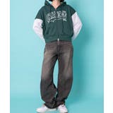 チアロゴWジップパーカー | WEGO【WOMEN】 | 詳細画像9