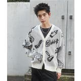 ベロアモールグラフィティカーディガン | WEGO【MEN】 | 詳細画像7