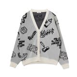 ベロアモールグラフィティカーディガン | WEGO【MEN】 | 詳細画像16