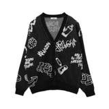 ベロアモールグラフィティカーディガン | WEGO【MEN】 | 詳細画像17