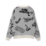 ベロアモールグラフィティカーディガン | WEGO【MEN】 | 詳細画像22