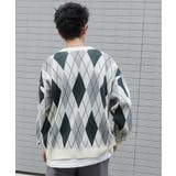 リラックスフィットパターンカーディガン | WEGO【MEN】 | 詳細画像8