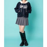 バイカラーニットジップパーカー | WEGO【WOMEN】 | 詳細画像2