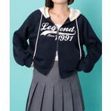 バイカラーニットジップパーカー | WEGO【WOMEN】 | 詳細画像7