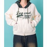 バイカラーニットジップパーカー | WEGO【WOMEN】 | 詳細画像10