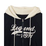バイカラーニットジップパーカー | WEGO【WOMEN】 | 詳細画像15