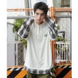チェックレイヤードパーカー | WEGO【MEN】 | 詳細画像5