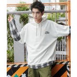 チェックレイヤードパーカー | WEGO【MEN】 | 詳細画像9