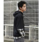 チェックレイヤードパーカー | WEGO【MEN】 | 詳細画像13