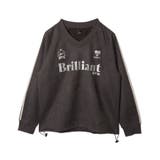113 | フェイクスウェードグラフィックプルオーバー | WEGO【MEN】