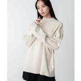ホワイト | ミラノリブモックネックプルオーバー | WEGO【MEN】