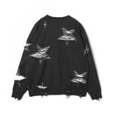 ダメージジャガードニットプルオーバー | WEGO【MEN】 | 詳細画像14