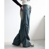 ドロストコードフレアデニム | WEGO【WOMEN】 | 詳細画像7