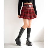 ベルト付きチェックプリーツミニスカパン | WEGO【WOMEN】 | 詳細画像9 