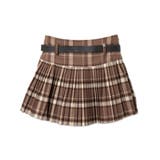 ベルト付きチェックプリーツミニスカパン | WEGO【WOMEN】 | 詳細画像16 