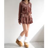 ハイウエストベロアフリルスカート | WEGO【WOMEN】 | 詳細画像11 